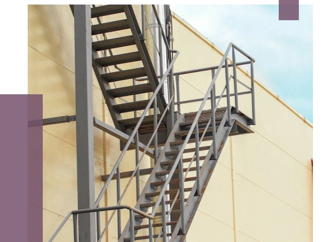 Пожарные лестницы в Вязьме от 12338 руб. — монтаж и продажа | ПРОЛЁТ-Взь