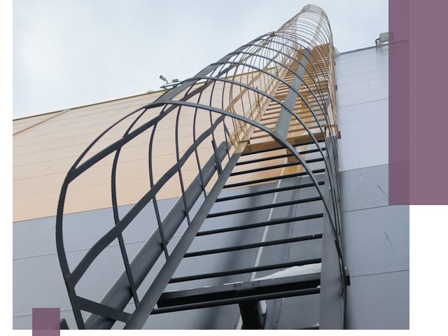 Изготовление и монтаж пожарных лестниц в Вязьме профессионально