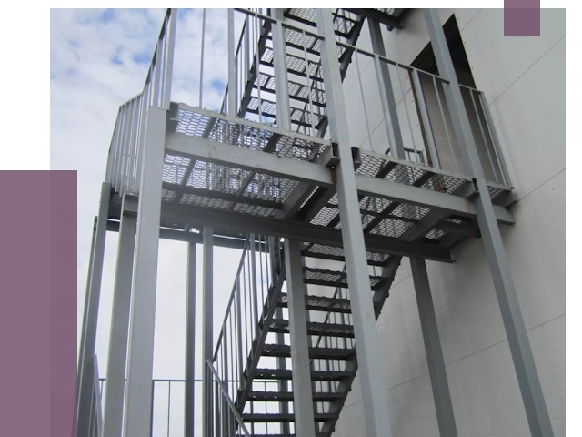 Монтаж пожарных лестниц в Вязьме от 7814 руб.