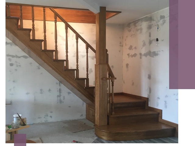 Ремонт деревянных лестниц в Вязьме: быстро и качественно