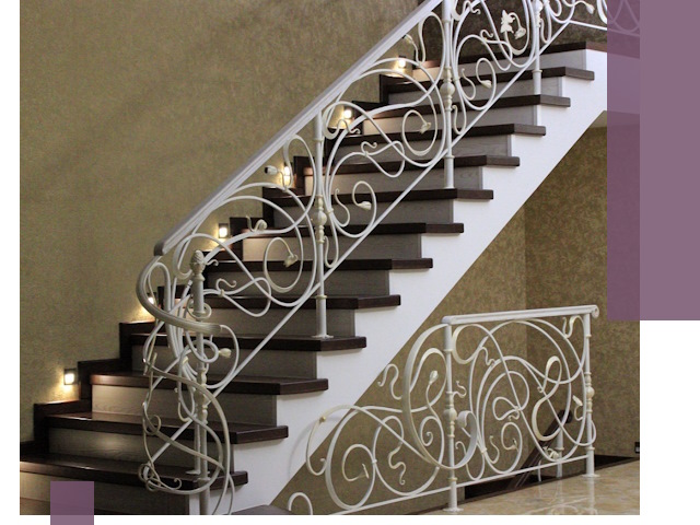 Кованые лестницы под ключ в Вязьме — изготовление и монтаж
