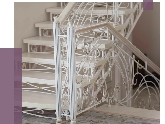 Изготовление кованых лестниц на заказ в Вязьме от 87397 руб. | ПРОЛЁТ-Взь