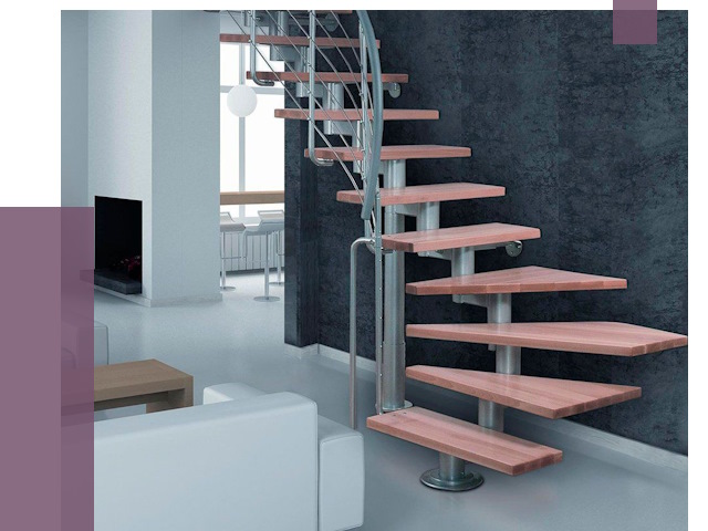 Модульные лестницы в Вязьме от 16965 руб. — купить в ПРОЛЁТ-Взь