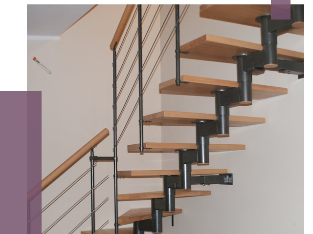 Изготовление модульных лестниц в Вязьме от 11567 руб. 