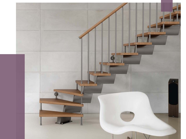 Монтаж модульных лестниц в Вязьме от 6375 руб. 