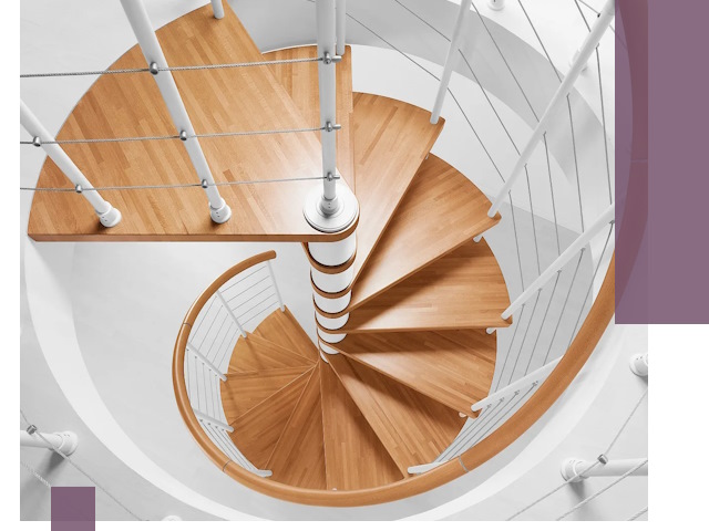 Изготовление винтовых лестниц под ключ в Вязьме