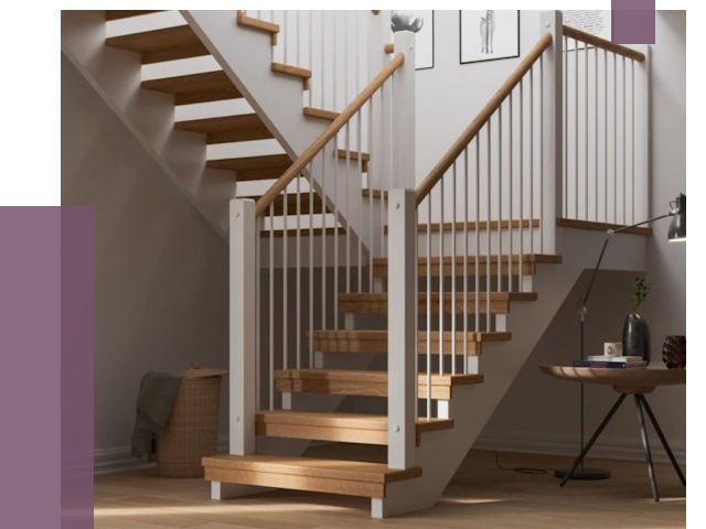 Маршевые лестницы в Вязьме от 38300 руб. — монтаж | ПРОЛЁТ-Взь