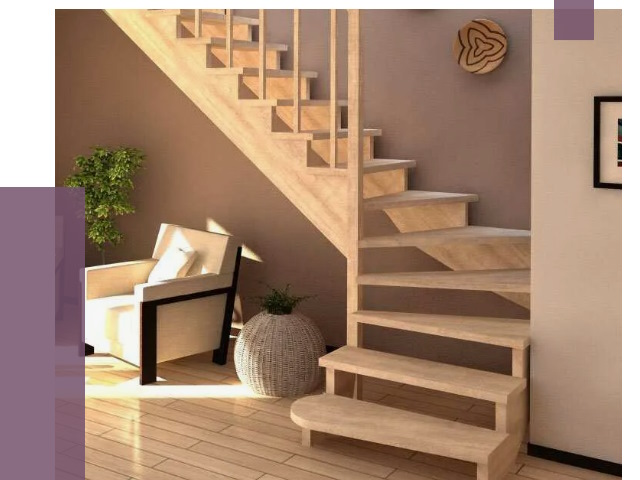 Изготовление Г-образных лестниц в Вязьме от 19022 руб. 