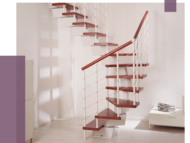 Изготовление лестниц на больцах в Вязьме от 9768 руб. | ПРОЛЁТ-Взь