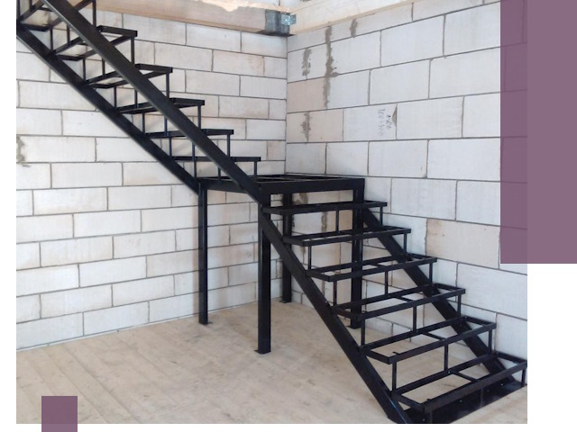 Лестницы на металлокаркасе под ключ в Вязьме — изготовление и монтаж