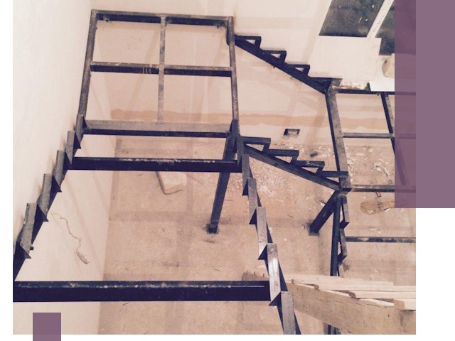 Монтаж лестниц на металлокаркасе в Вязьме быстро и качественно