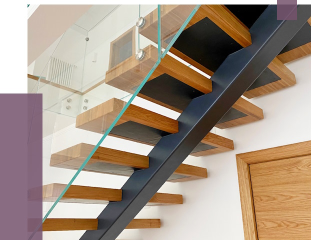 Лестницы на монокосоуре в Вязьме от 19022 руб. под ключ | ПРОЛЁТ-Взь