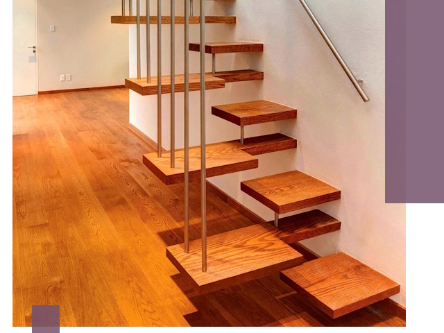 Лестницы «гусиный шаг» на заказ в Вязьме для узких пространств