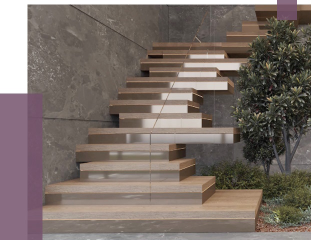 Современные лестницы в Вязьме от 13881 руб. | ПРОЛЁТ-Взь