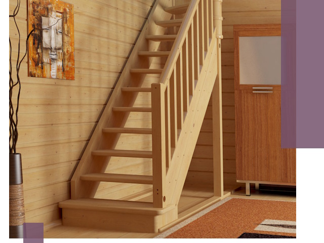 Лестницы эконом класса под ключ в Вязьме — недорого и быстро