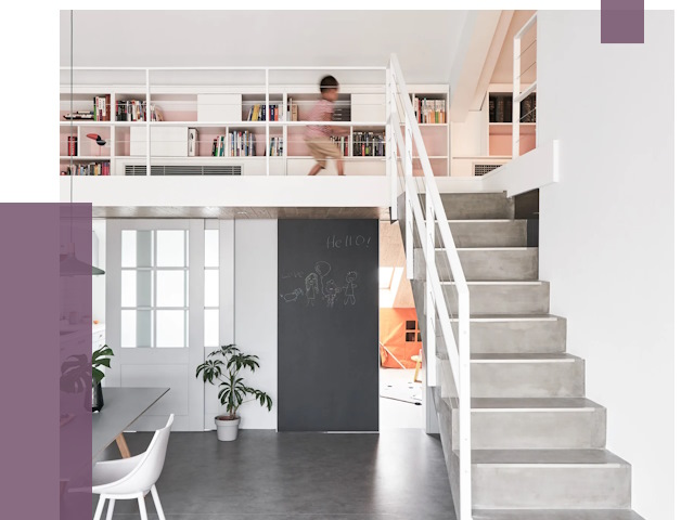 Лестницы для двухуровневой квартиры в Вязьме от 177365 руб. | ПРОЛЁТ-Взь