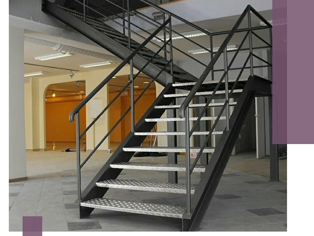 Лестницы для офиса в Вязьме: изготовление, монтаж, демонтаж