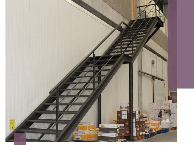 Лестницы для производства в Вязьме — изготовление и монтаж
