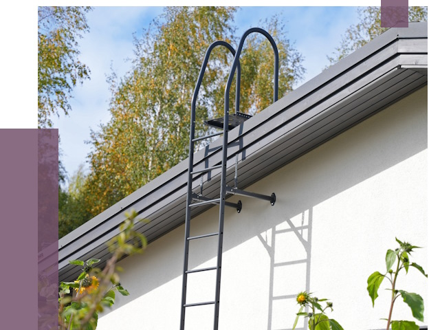 Лестницы на крышу в Вязьме от 19227 руб. — монтаж и монтаж ПРОЛЁТ-Взь