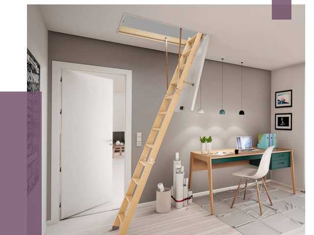 Чердачные лестницы в Вязьме — от 14652 руб. | ПРОЛЁТ-Взь