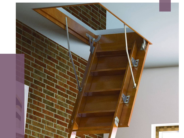 Установка чердачной лестницы в Вязьме от 7866 руб. | ПРОЛЁТ-Взь