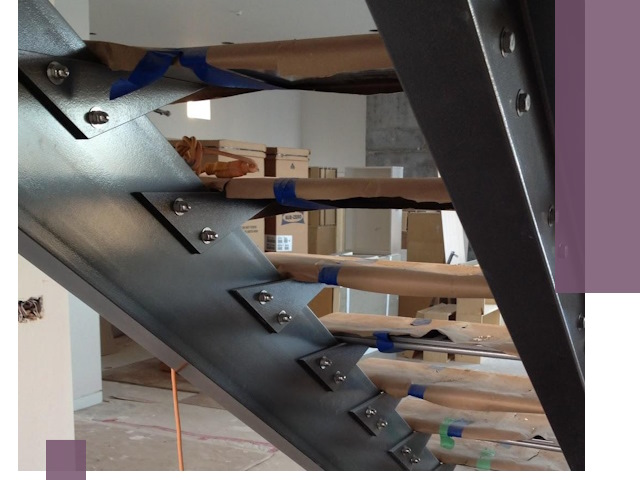 Усиление лестничных конструкций и усиление опор в Вязьме