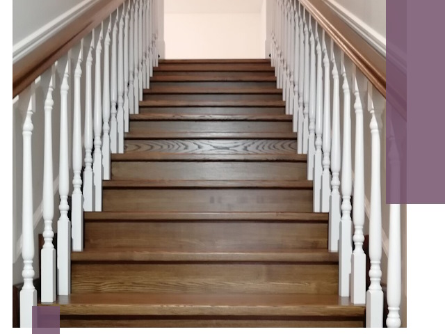 Лестницы из ясеня на заказ в Вязьме — изготовление и монтаж