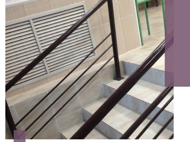 Изготовление перил из металла под ключ в Вязьме