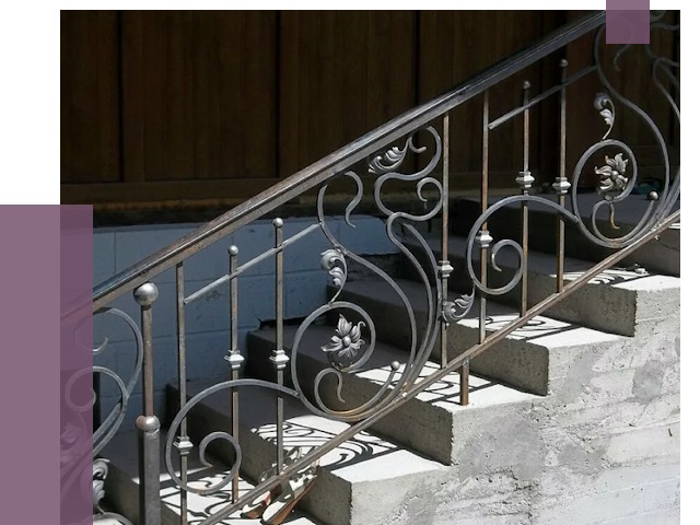 Кованые перила в Вязьме от 8740 руб. под ключ — качество от ПРОЛЁТ-Взь