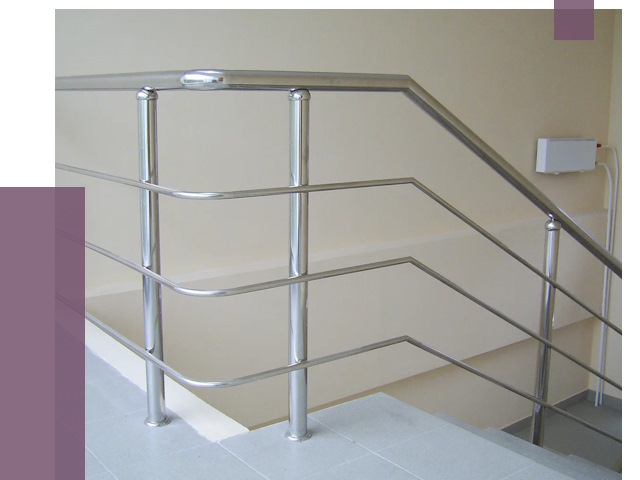 Алюминиевые перила в Вязьме от 6375 руб. под ключ | ПРОЛЁТ-Взь