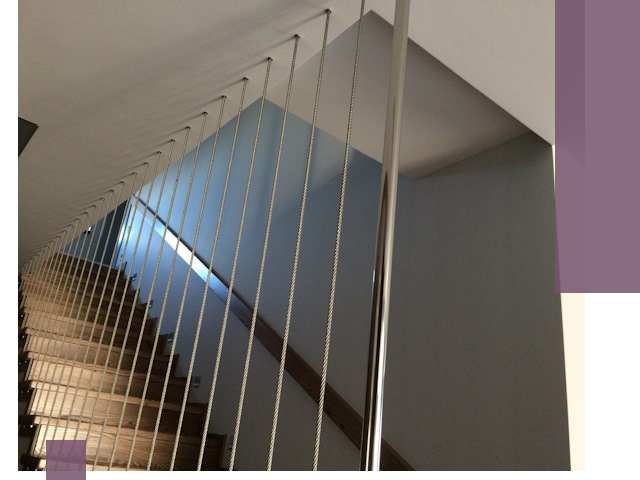 Тросовые перила под ключ в Вязьме — производство и монтаж