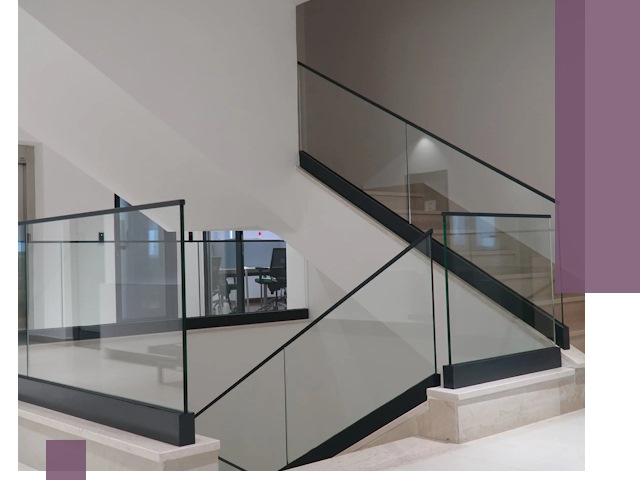 Стеклянные перила премиум-класса с установкой в Вязьме