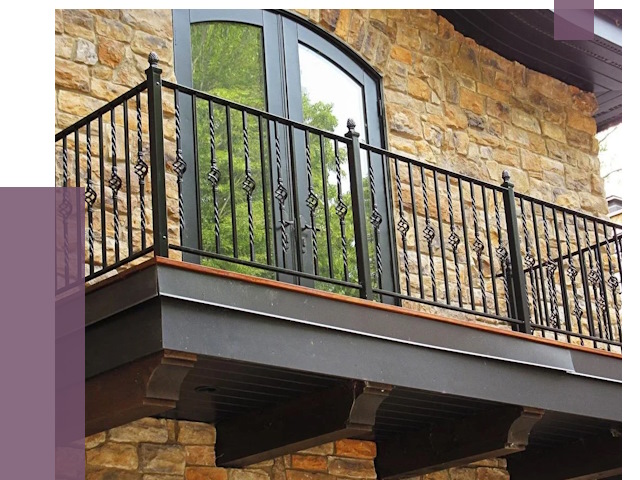 Балконные ограждения в Вязьме от 8071 руб. — купить | ПРОЛЁТ-Взь
