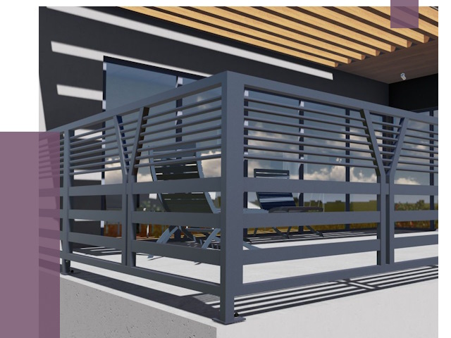 Изготовление балконных ограждений в Вязьме от 10796 руб. | ПРОЛЁТ-Взь