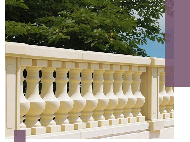 Установка балюстрады в Вязьме: изготовление и монтаж под ключ