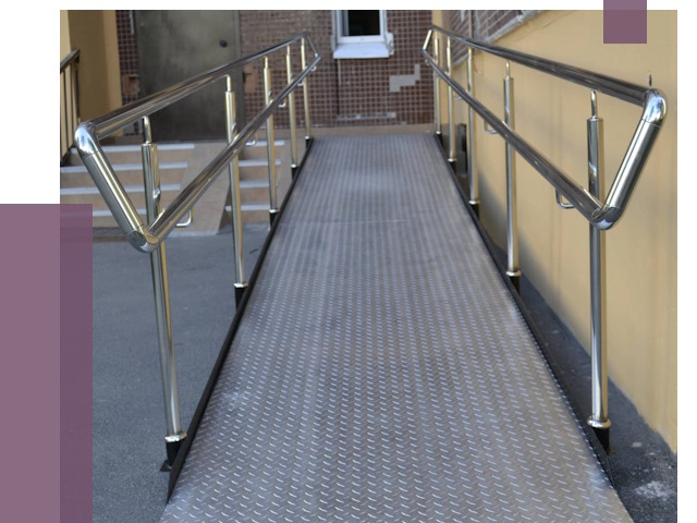 Пандусы в Вязьме от 12338 руб. — установка для инвалидов | ПРОЛЁТ-Взь