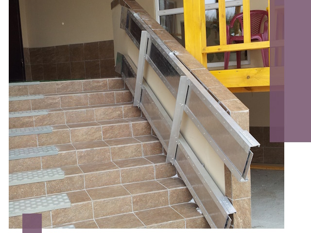 Откидные пандусы под ключ в Вязьме — монтаж и демонтаж