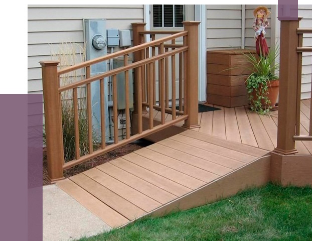 Пандус на крыльцо в Вязьме под ключ от 7814 руб. 