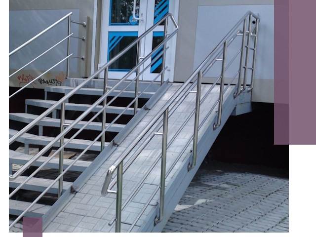 Пандус на крыльцо под ключ в Вязьме: монтаж и изготовление