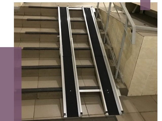 Установка пандуса в подъезд в Вязьме от 8020 руб. под ключ | ПРОЛЁТ-Взь