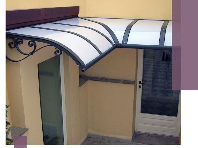 Монтаж козырьков любой сложности в Вязьме под ключ