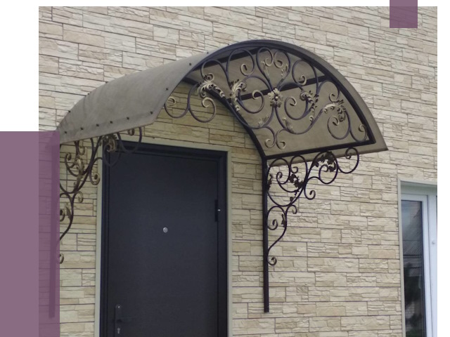 Ремонт козырьков в Вязьме от 7454 руб.  | ПРОЛЁТ-Взь