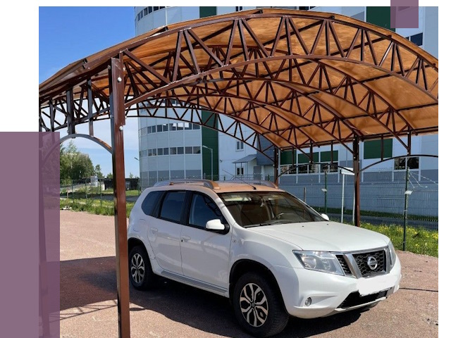 Недорогие навесы в Вязьме от 43184 руб.  | ПРОЛЁТ-Взь