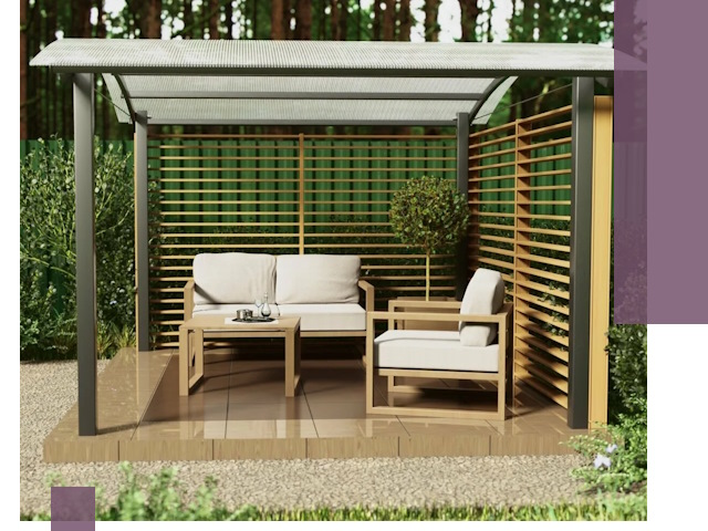 Навесы для дачи в Вязьме: изготовление, монтаж и демонтаж