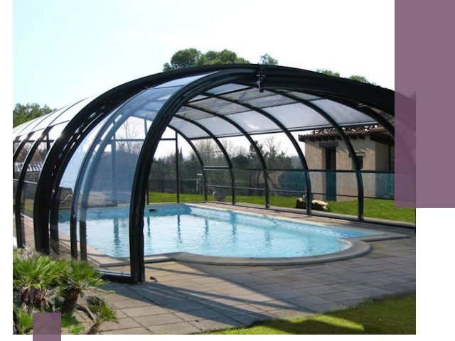 Навесы для бассейна в Вязьме: изготовление и монтаж под ключ