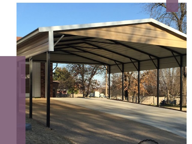 Двускатные навесы в Вязьме от 8071 руб.  | ПРОЛЁТ-Взь