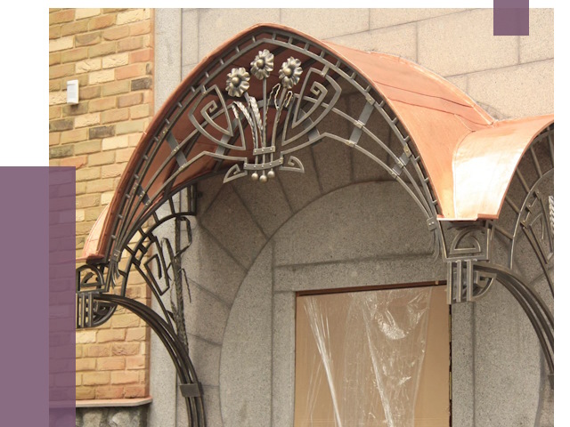 Арочные козырьки в Вязьме от 14652 руб. 