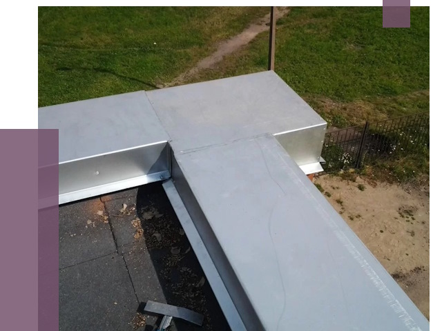 Оцинкованные парапеты в Вязьме от 8071 руб.  | ПРОЛЁТ-Взь