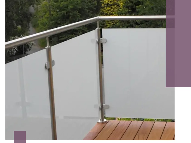 Алюминиевые парапеты для балконов и террас в Вязьме