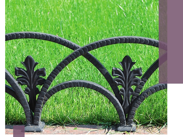 Декоративные металлические бордюры под ключ в Вязьме